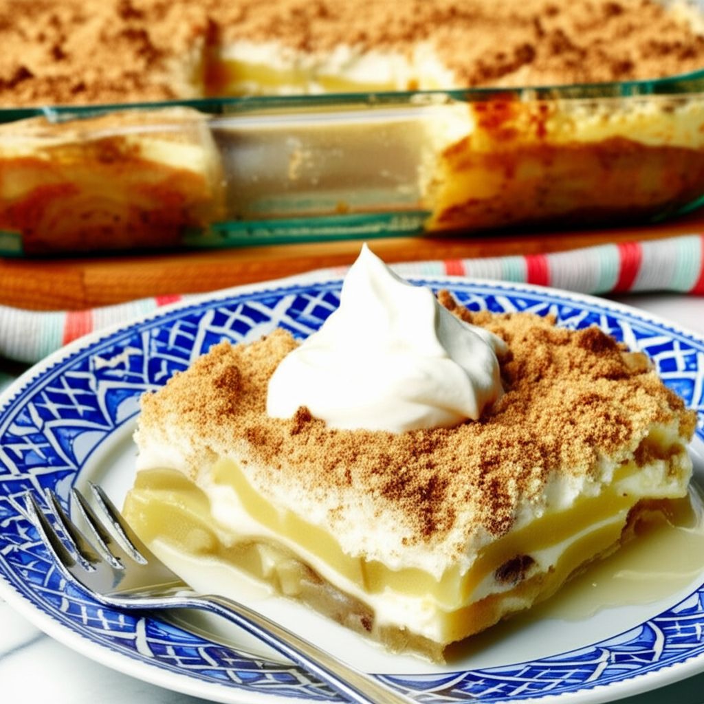 Ricotta Apple Lasagna