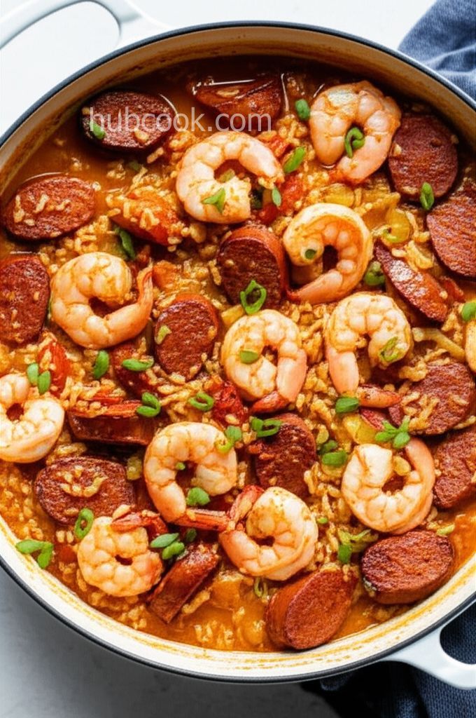 Shrimp and Smoked Sausage Jambalaya