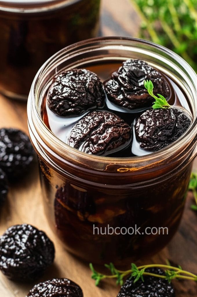 Sweet Pickled Walnuts