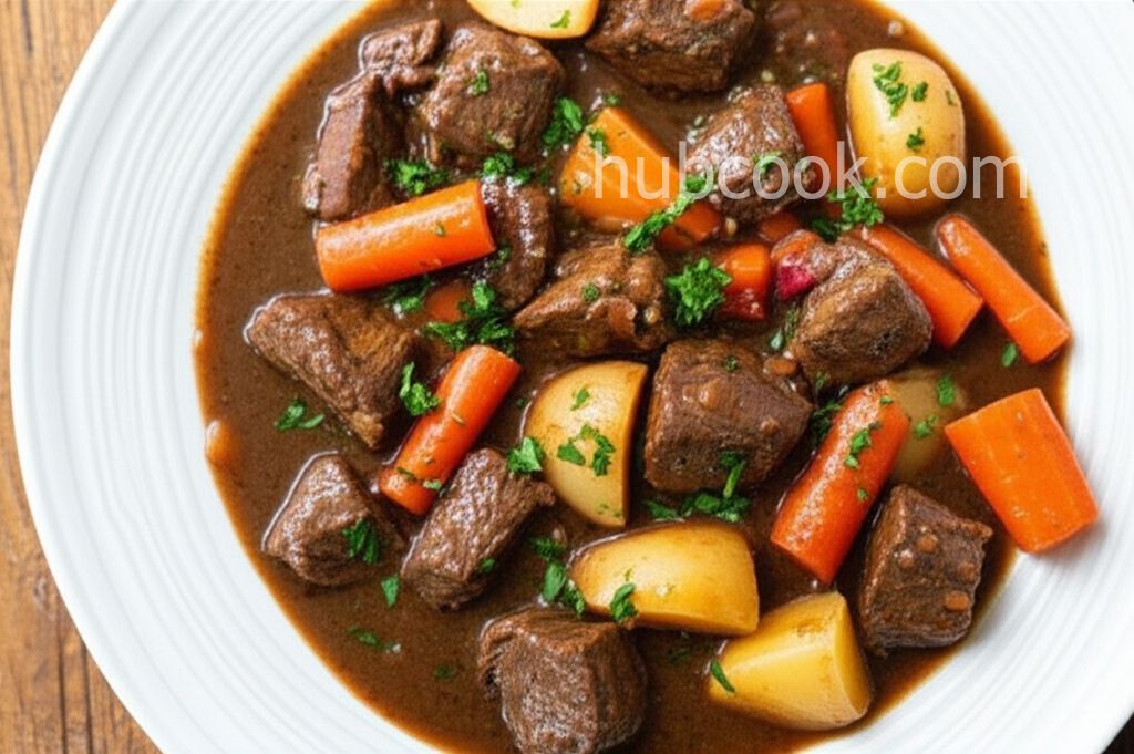 Tarragon Beef Stew with Vermouth