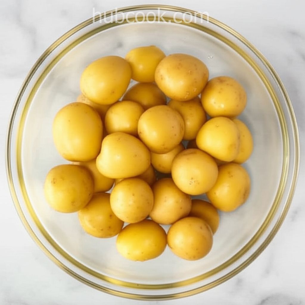 Air Fryer Garlic and Parsley Baby Potatoes