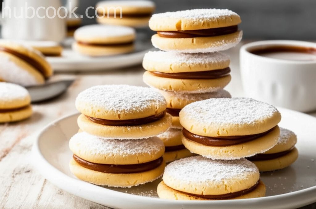 Alfajores (Dulce de Leche Sandwich Cookies)