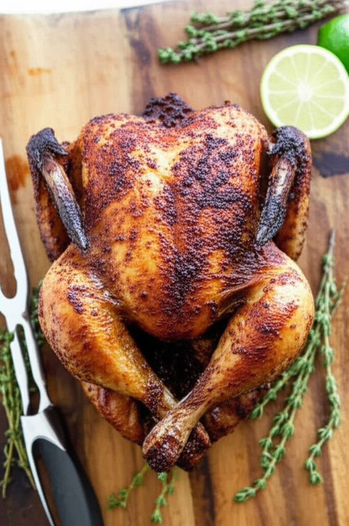 Caribbean-Spiced Roast Chicken