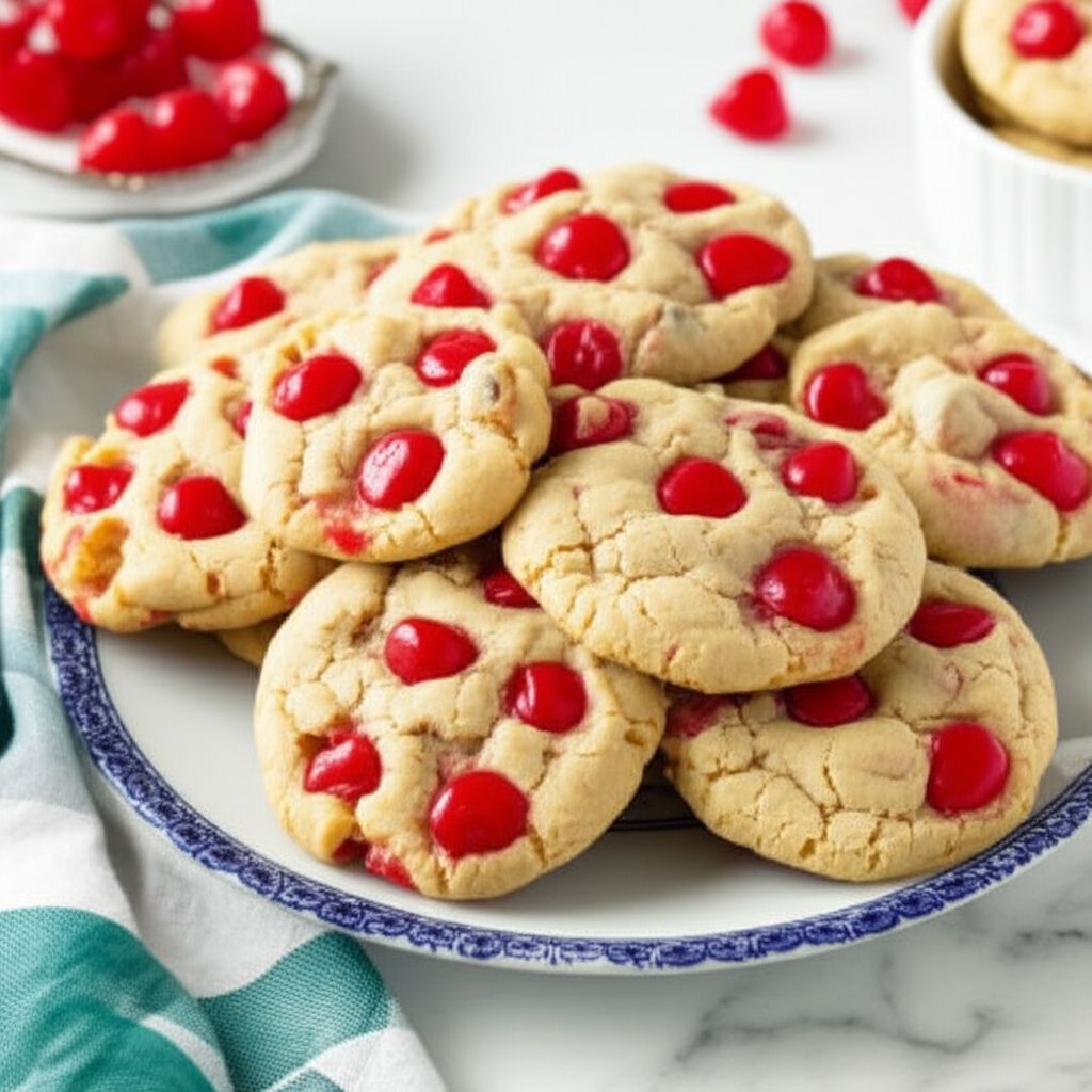 Cherry Chip Cookies I