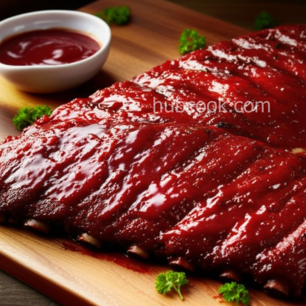 Cherry-Chipotle Glazed Back Ribs