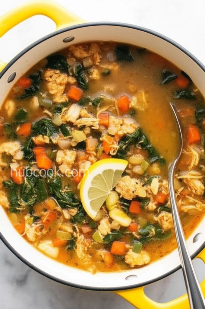 Chicken Florentine Soup
