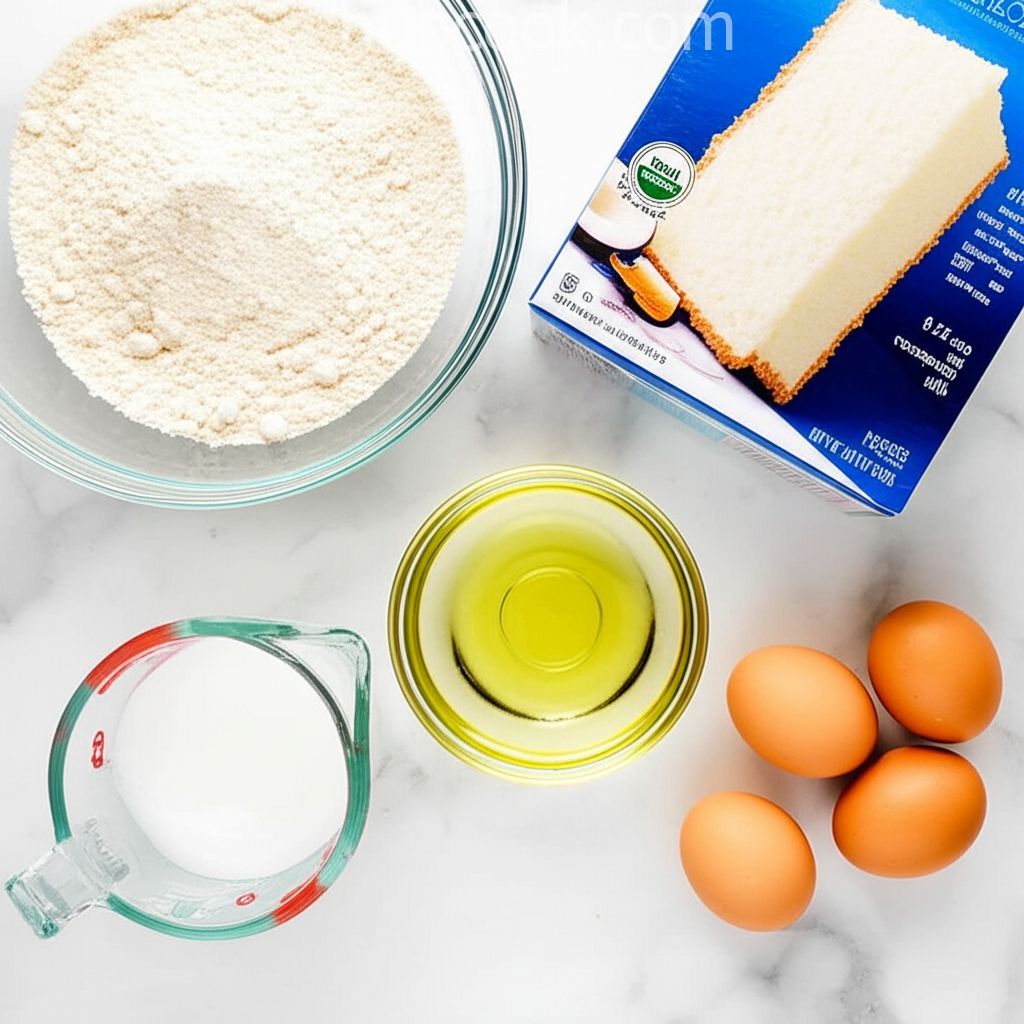 Coconut Milk Cake Mix Cake