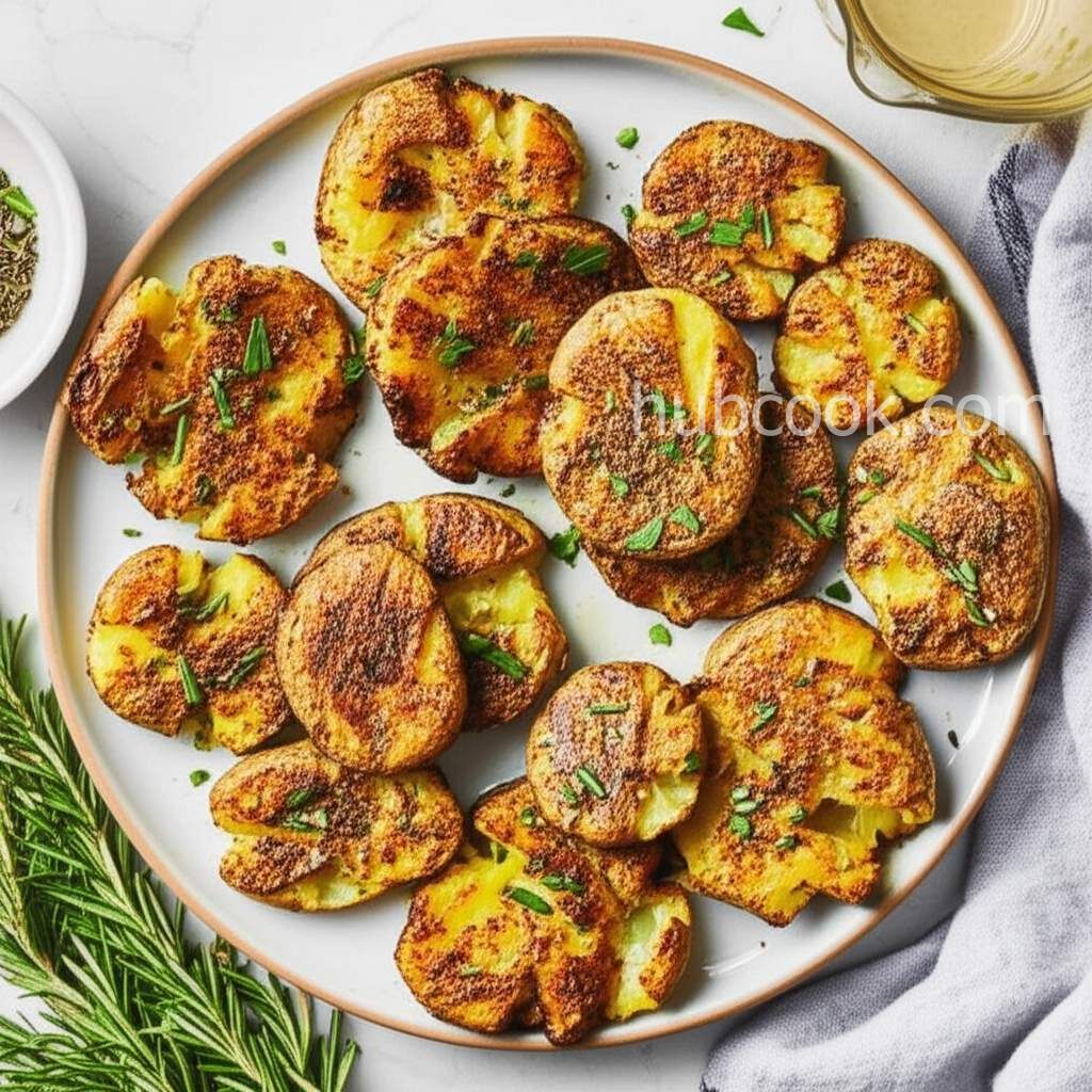 Crispy Smashed Potatoes