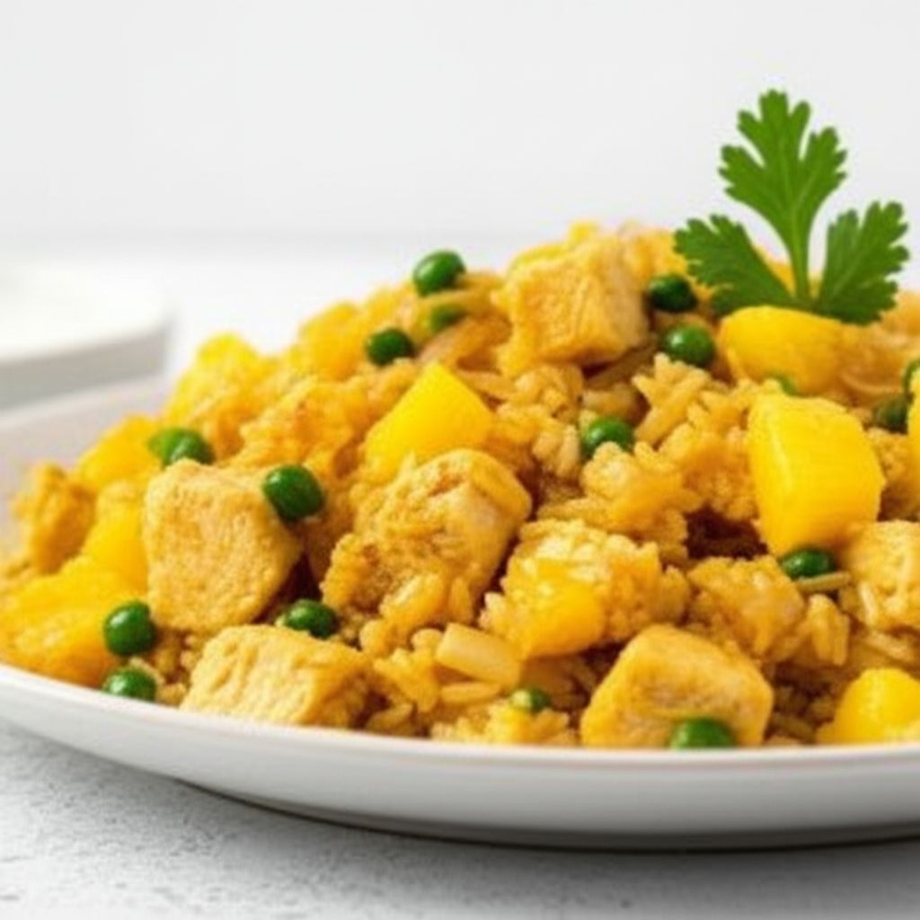 Curry Pineapple Fried Rice