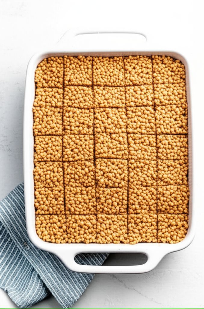 Easy Puffed Wheat Squares