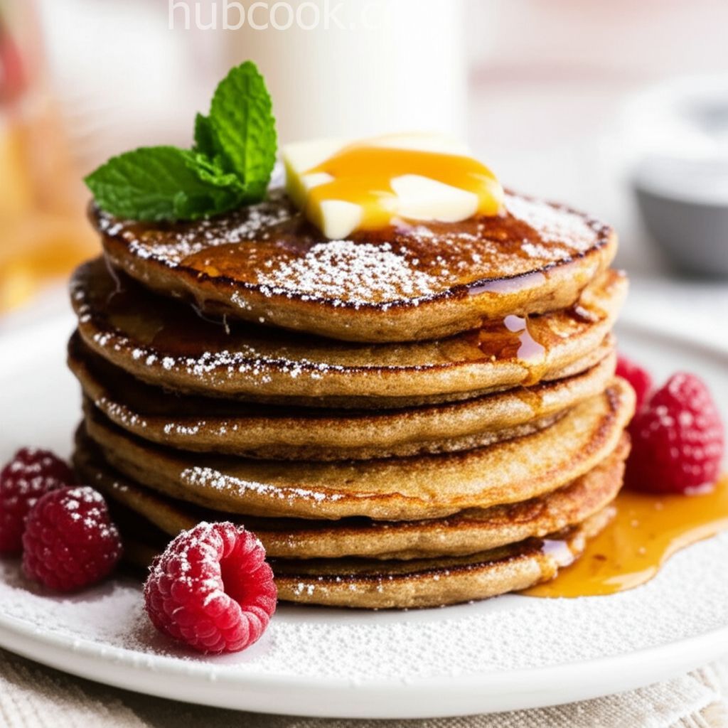 Grandma's Gingerbread Pancakes