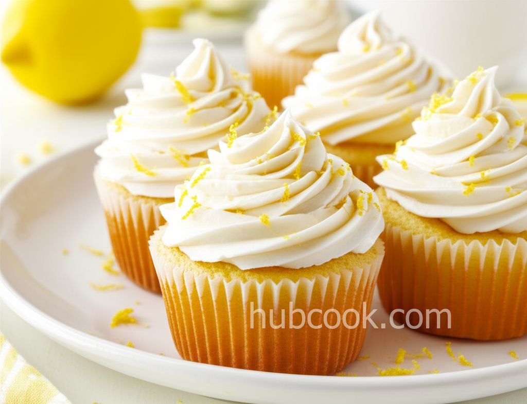 Lemon-Cream Cheese Cupcakes