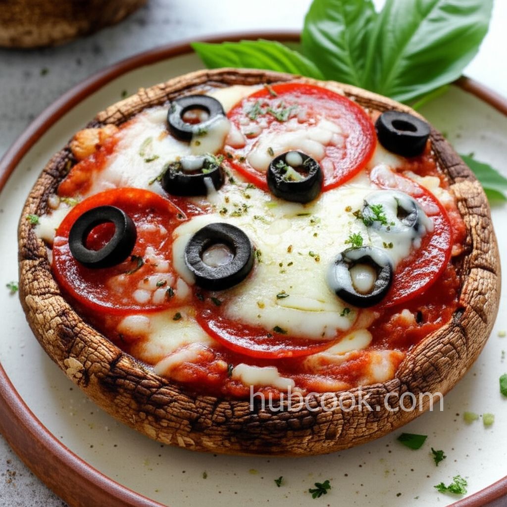 Personal Portobello Pizza