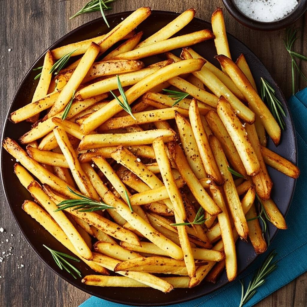 Salt and Pepper Skillet Fries