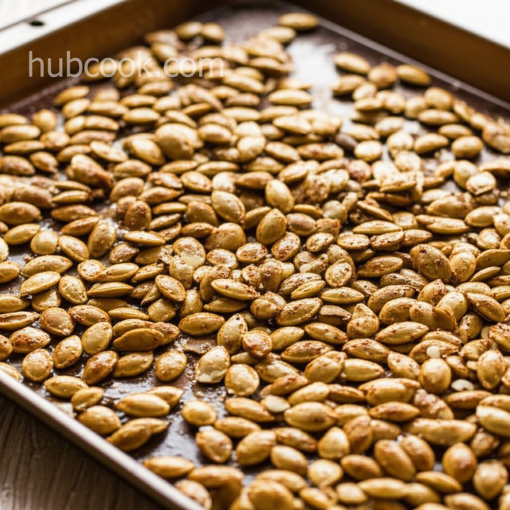 Savory Toasted Pumpkin Seeds