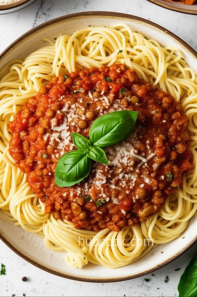 Sicilian Lentil Pasta Sauce
