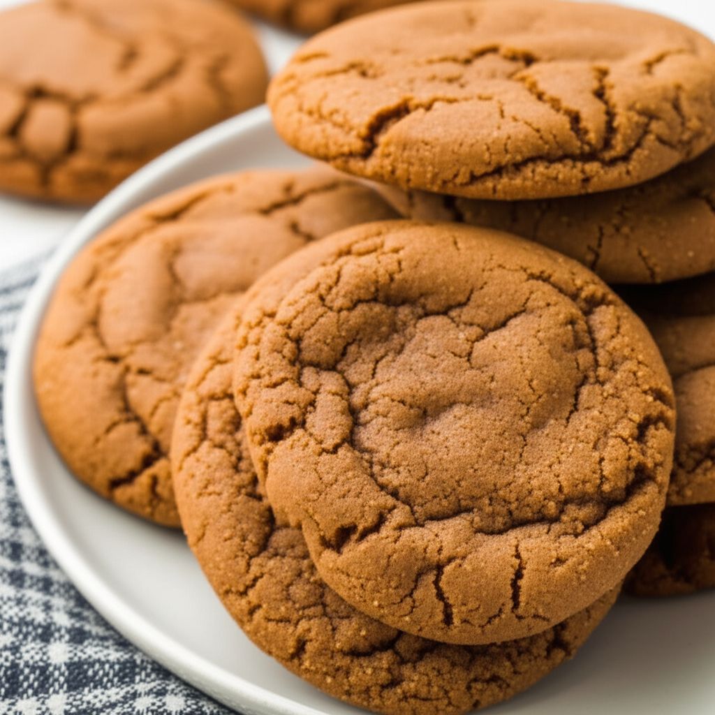 Soft Molasses Cookies V