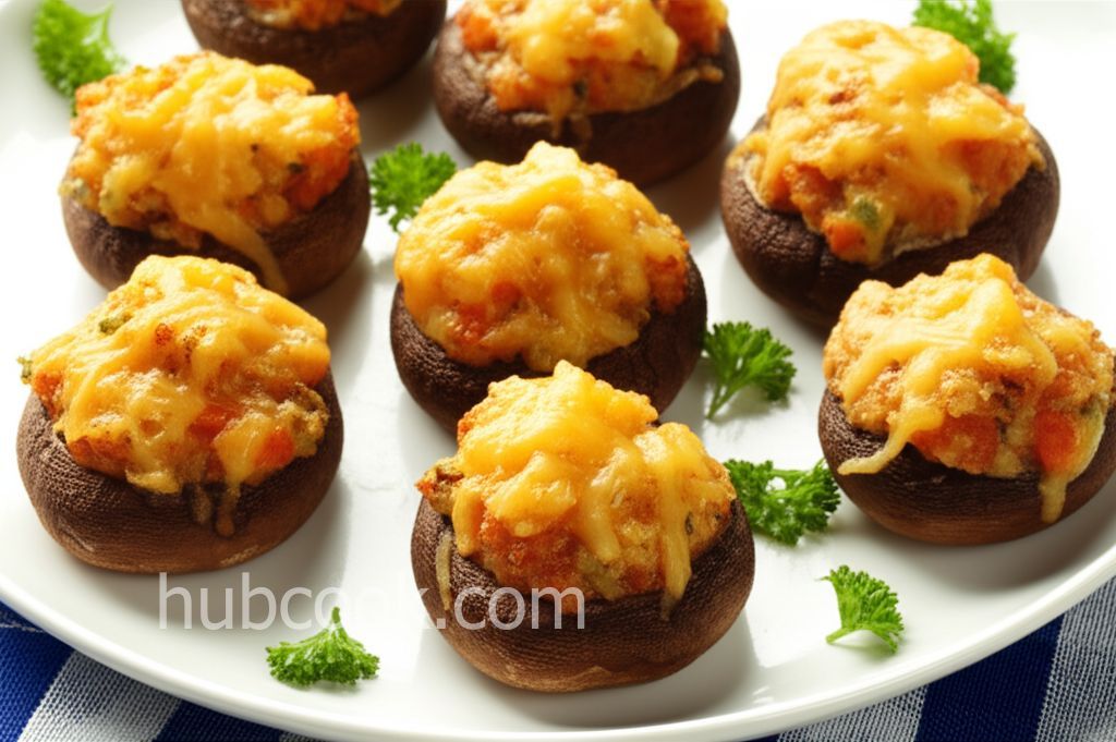 Stuffed Mushrooms with Sour Cream