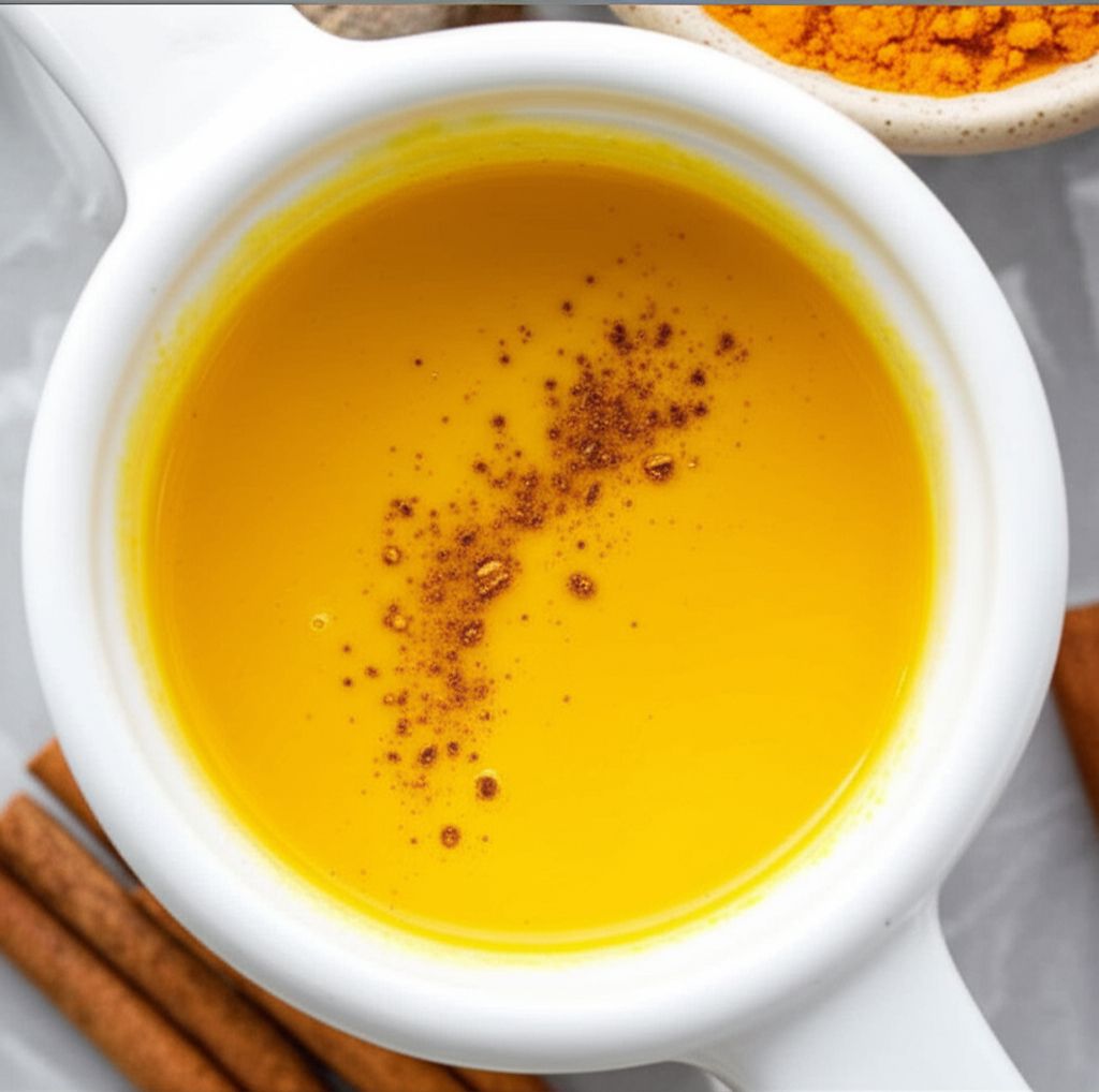 Turmeric Golden Milk with Turmeric Paste