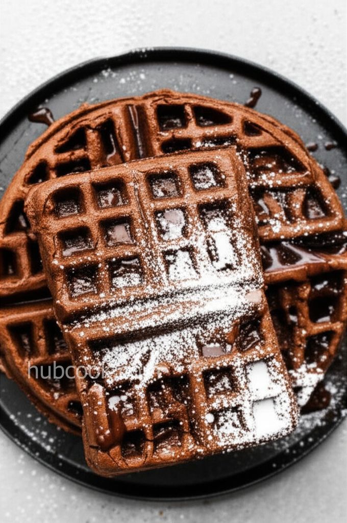 Waffle Iron Brownies