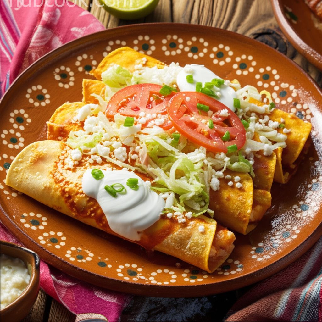 Authentic Mexican Enchiladas