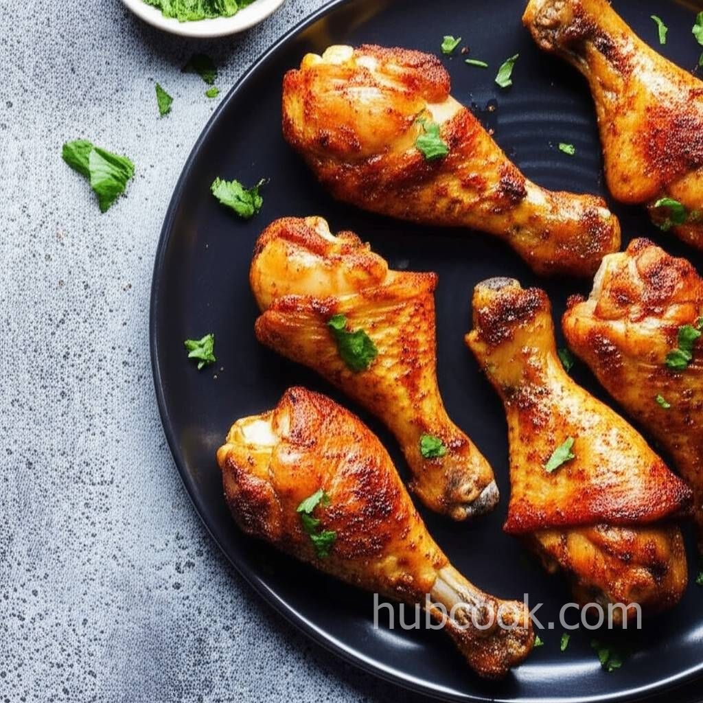Baked Cajun Chicken Drumsticks
