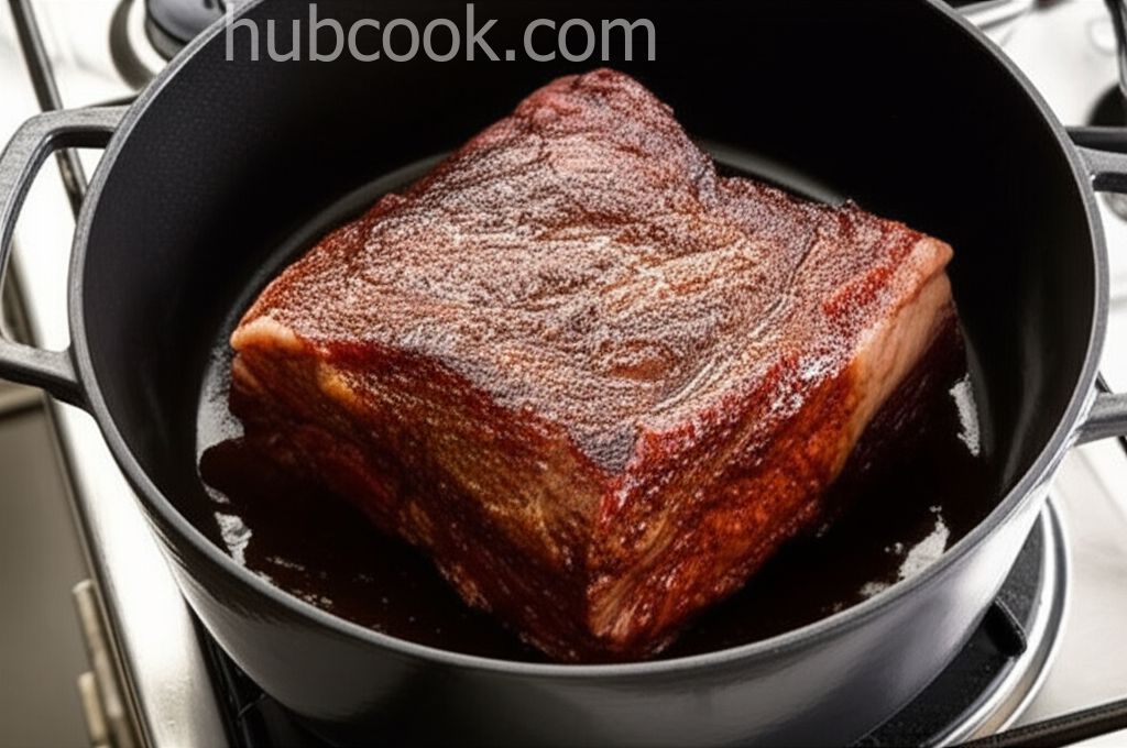 Beef Sirloin Tip Roast with Mushrooms
