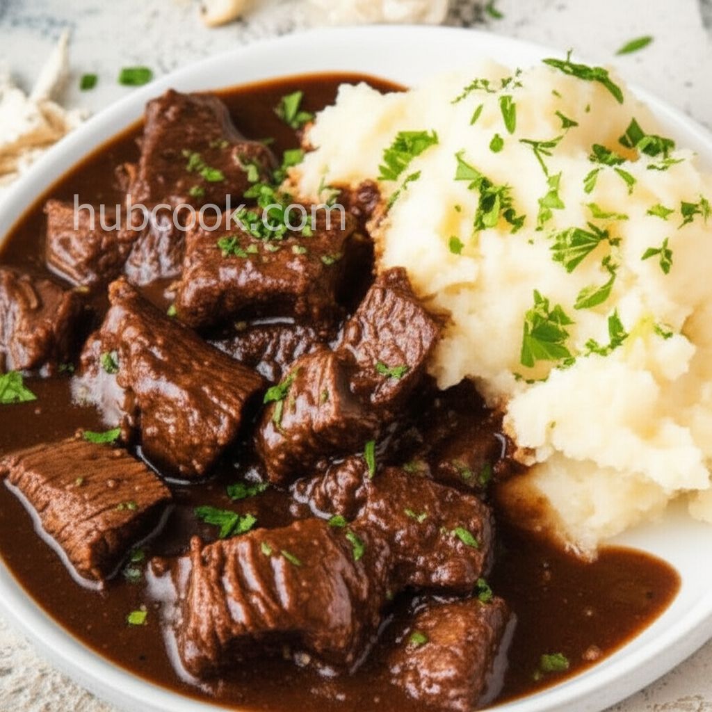 Beef Tips Burgundy
