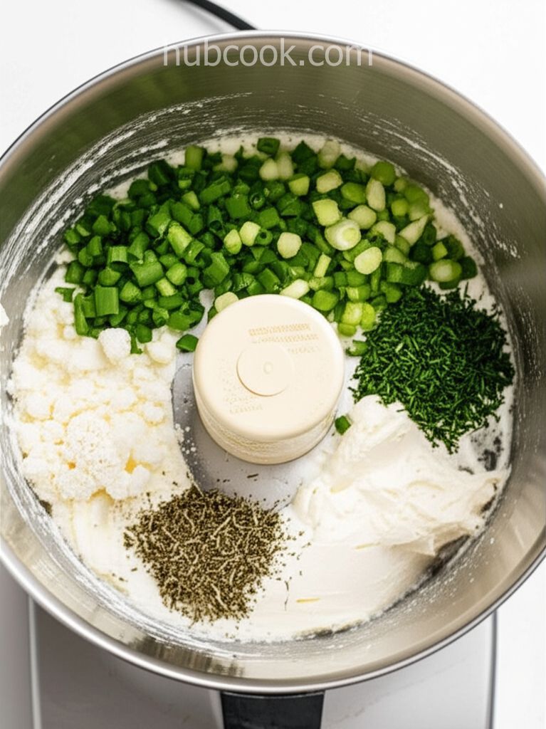 Chive and Onion Yogurt and Cream Cheese Spread