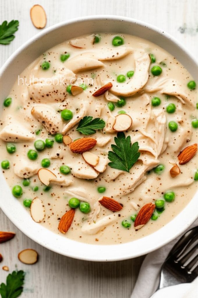 Creamed Chicken for Biscuits