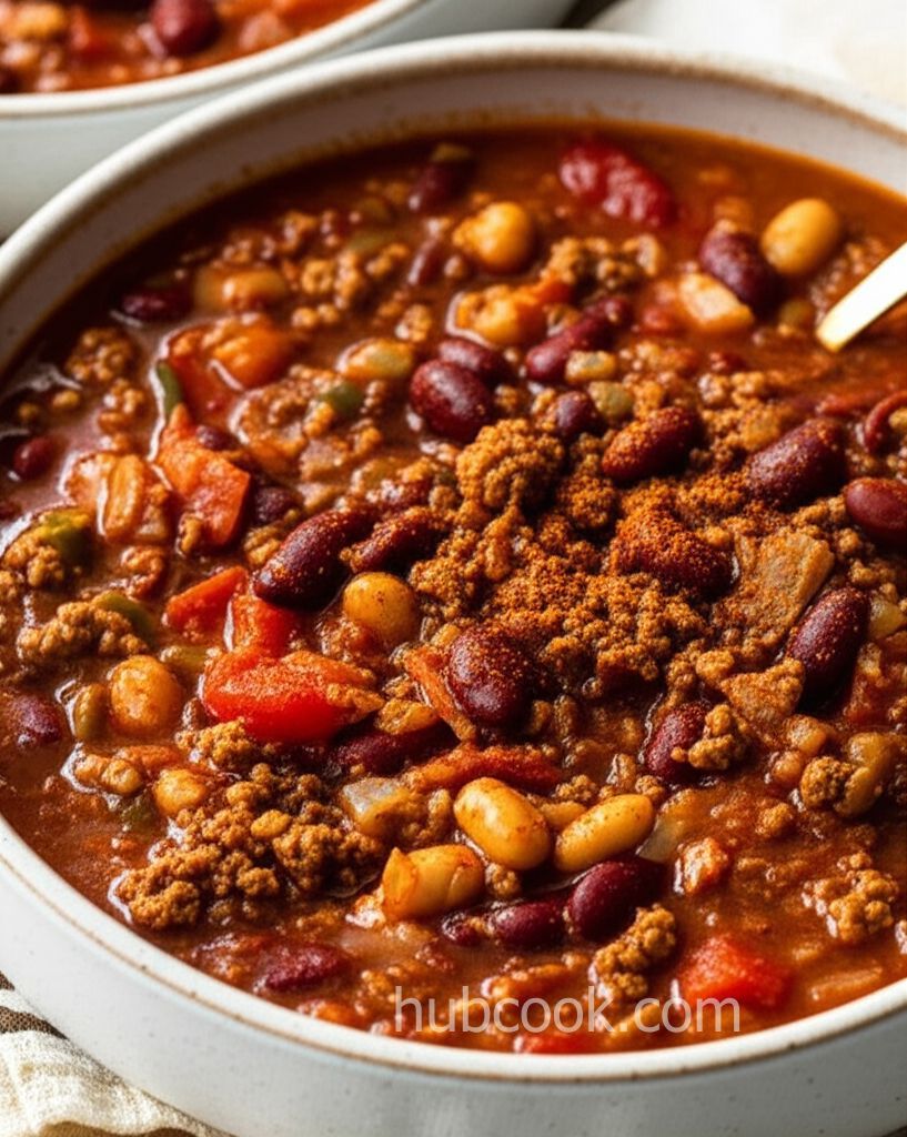 Easy Slow Cooker Chili
