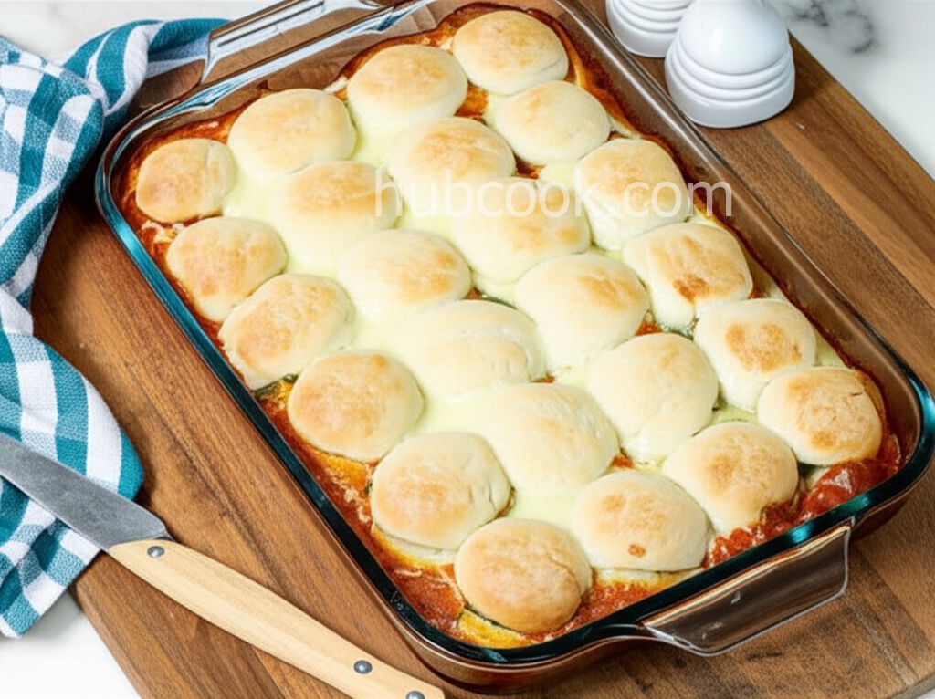 Easy Upside-Down Pizza Casserole