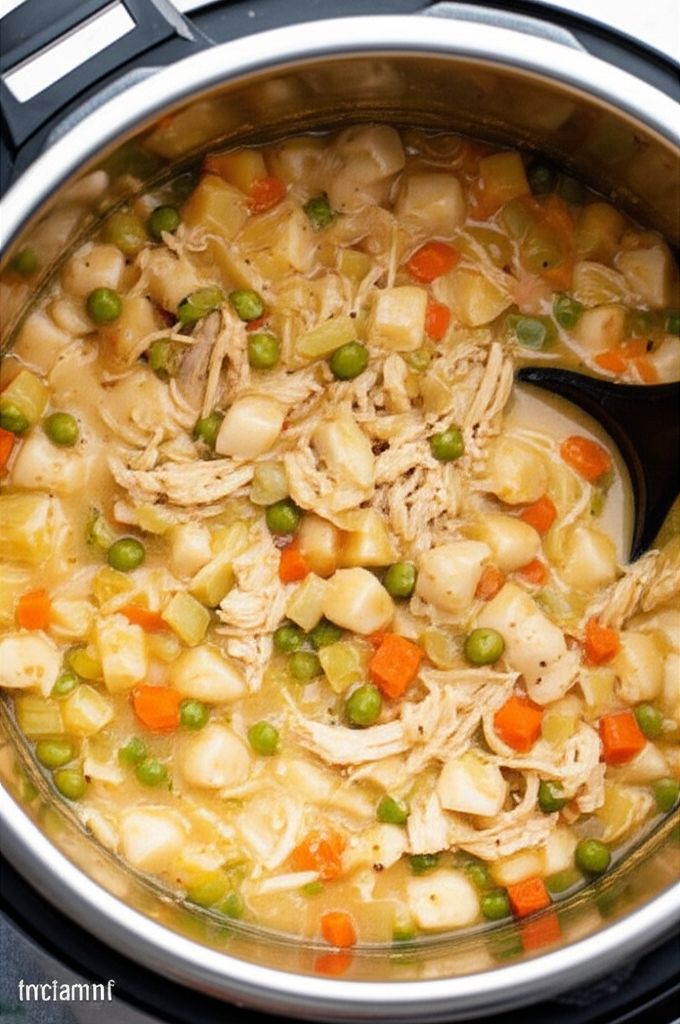 Instant Pot Chicken Pot Pie Stew
