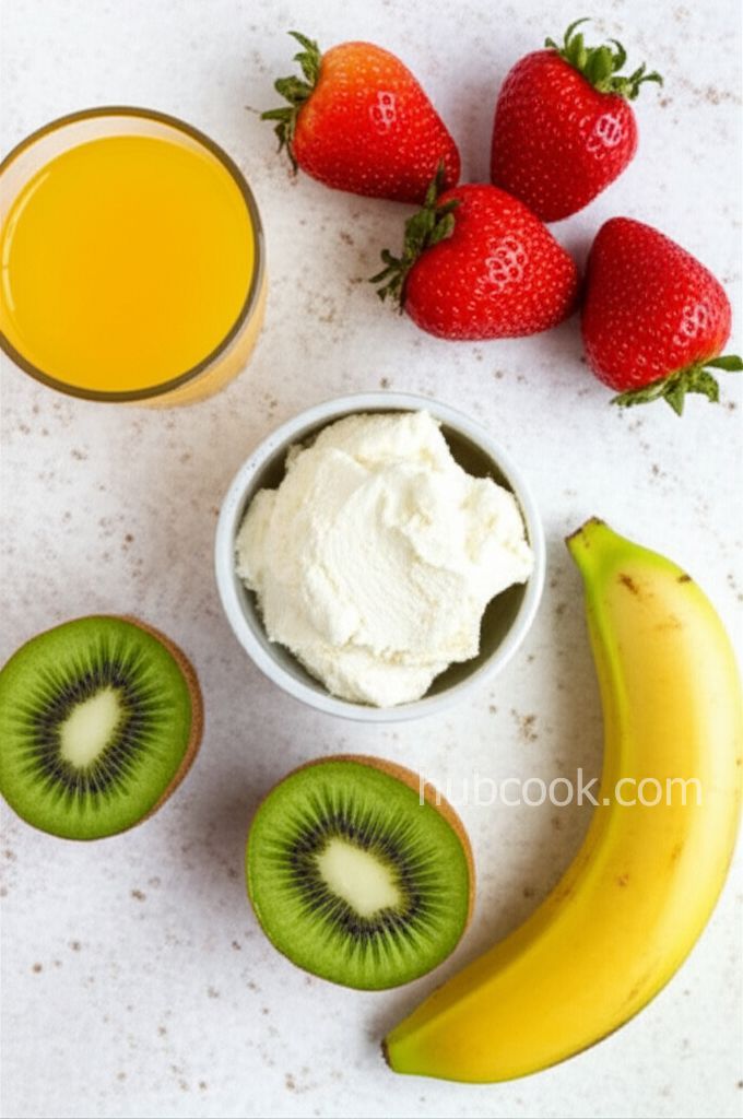 Kiwi Strawberry Smoothie