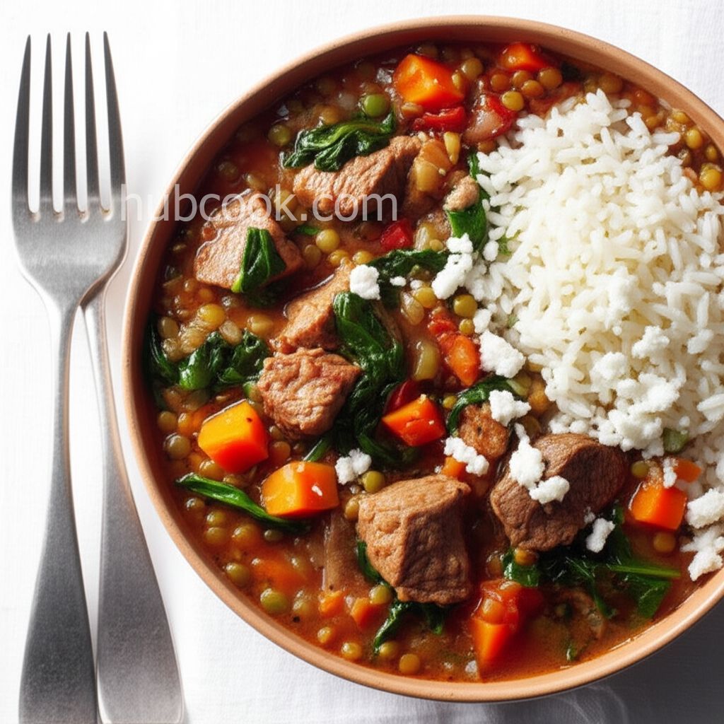 Mediterranean Lamb and Lentil Stew
