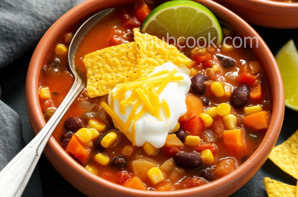 Mexican Bean and Squash Soup