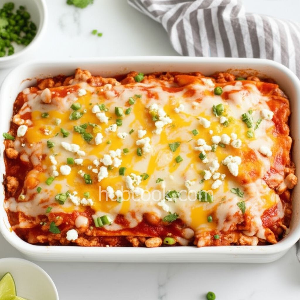 Mexican Chicken Tortilla Lasagna