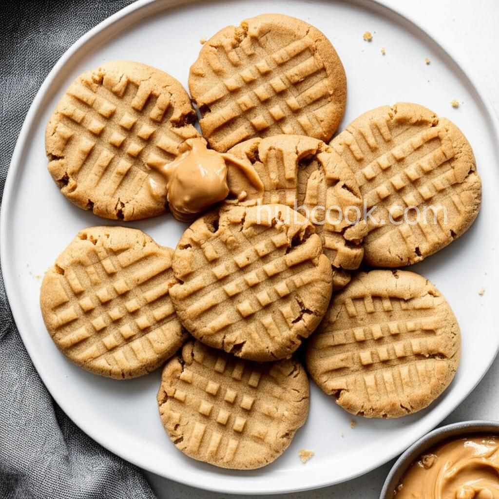 Peanut Butter Shortbread Cookies