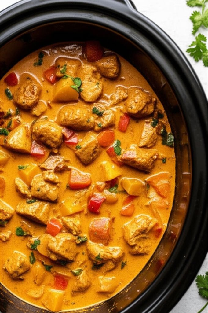 Slow Cooker Chicken Massaman Curry