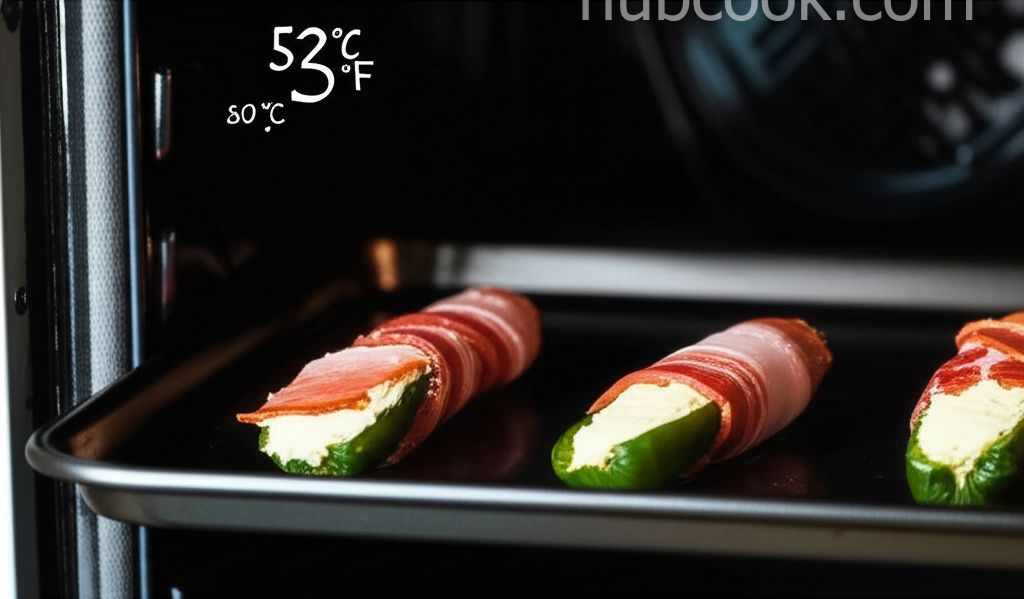 Turkey Bacon-Wrapped Jalapeño Poppers