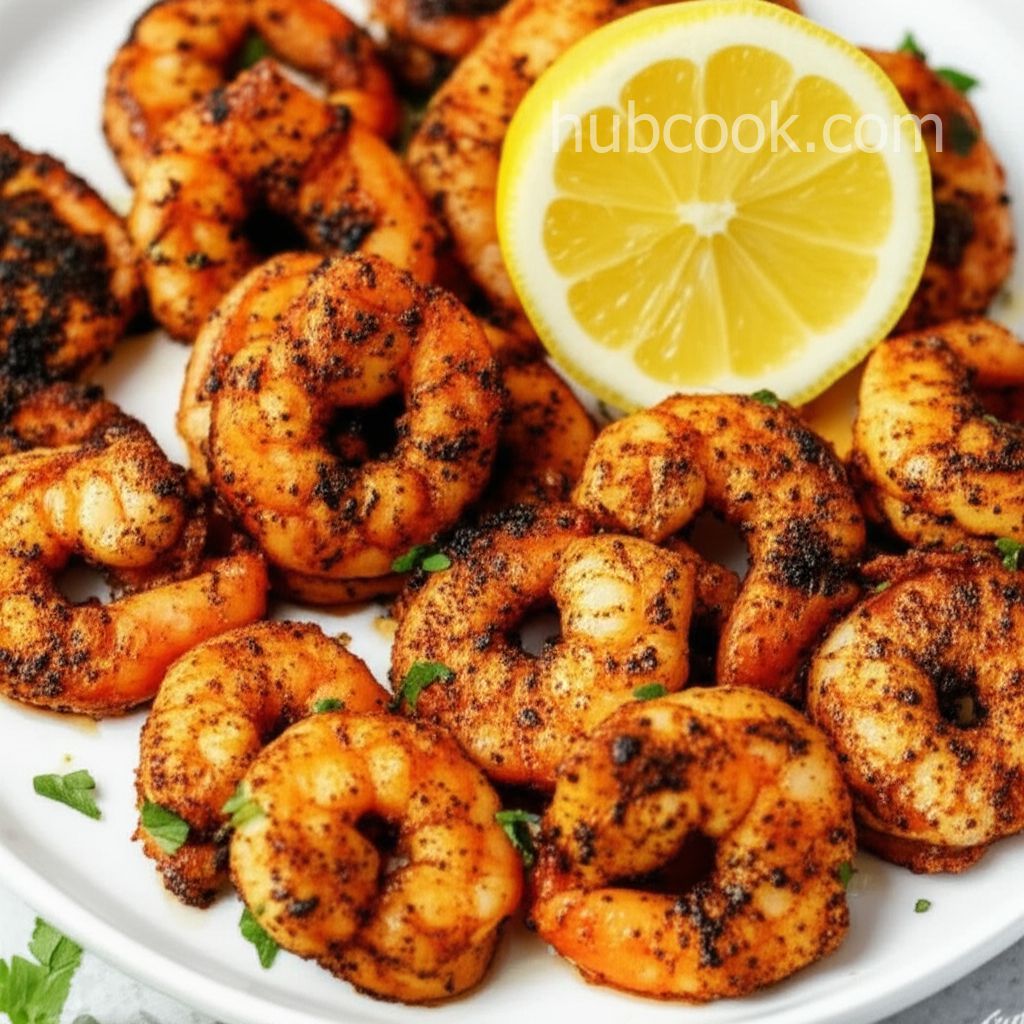 Air Fryer Blackened Shrimp