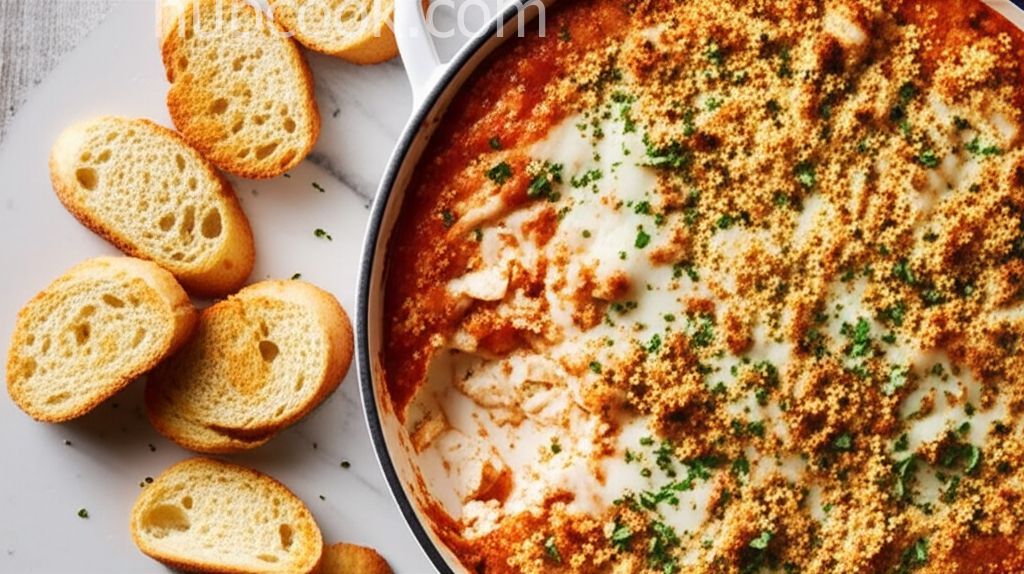 Baked Chicken Parmesan Dip
