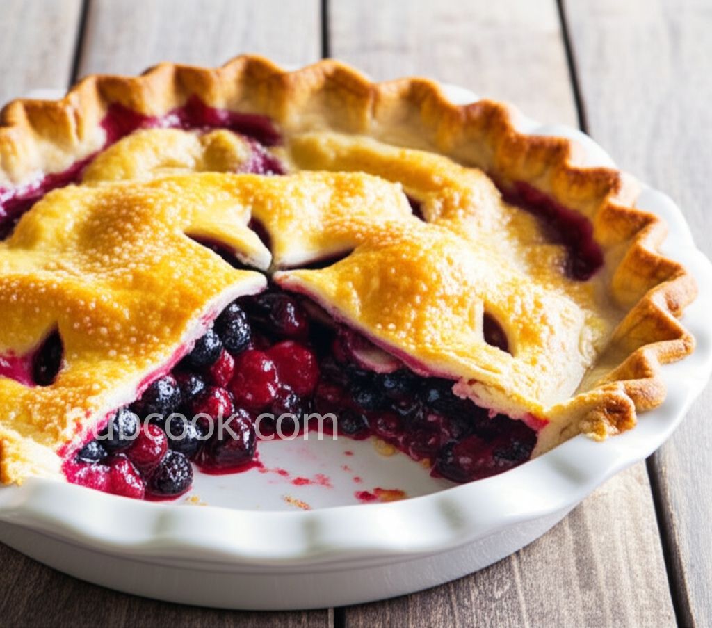 Blueberry Raspberry Pie