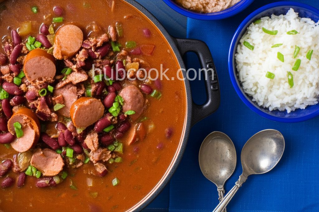 Cajun-Style Red Bean and Rice Soup