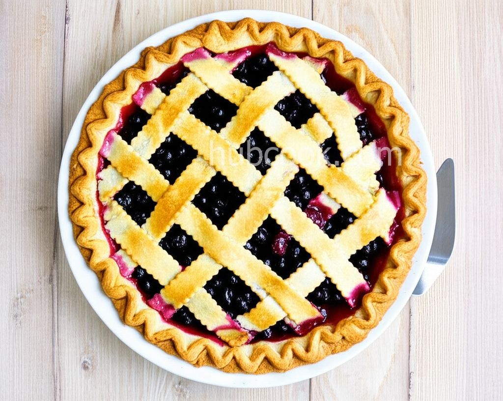 Canadian Saskatoon Pie