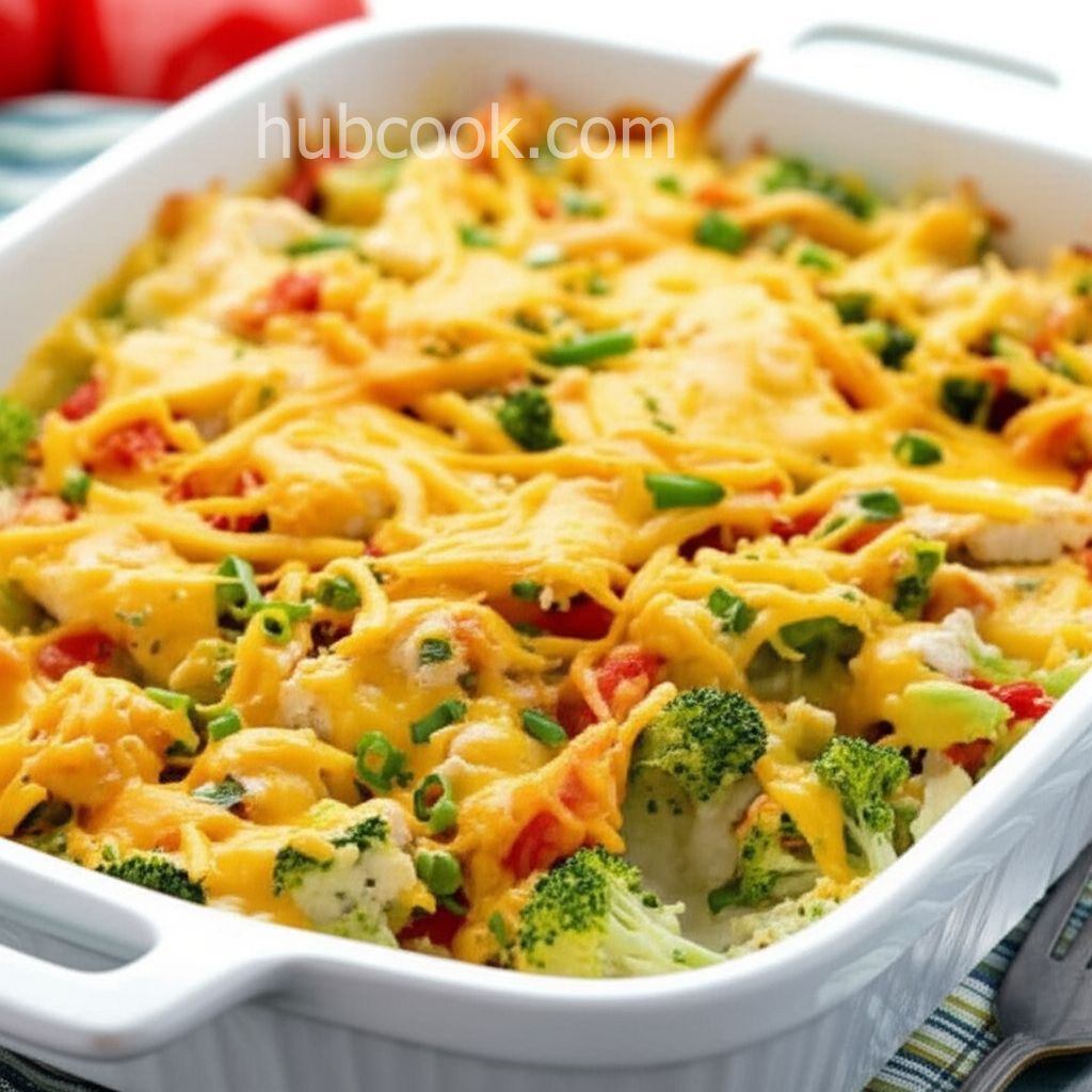 Cheddar Broccoli and Chicken Casserole from Country Crock®