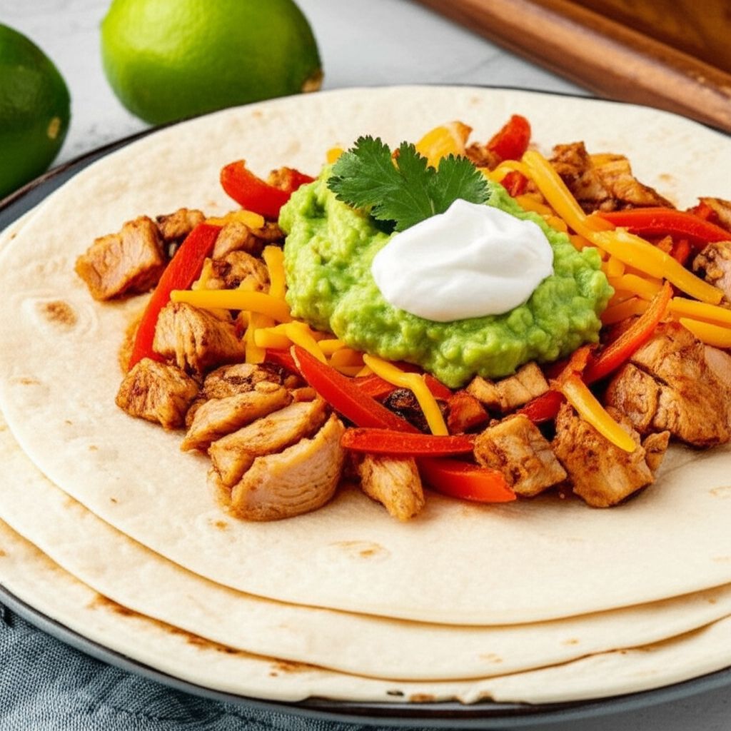 Chicken Fajita Burrito