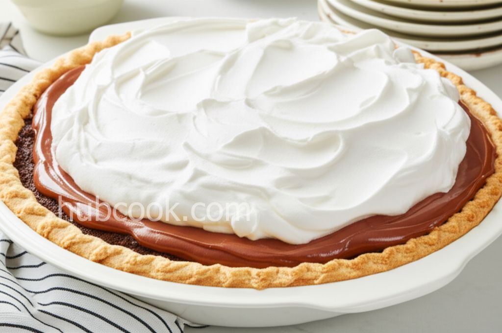 Coconut (Haupia) and Chocolate Pie