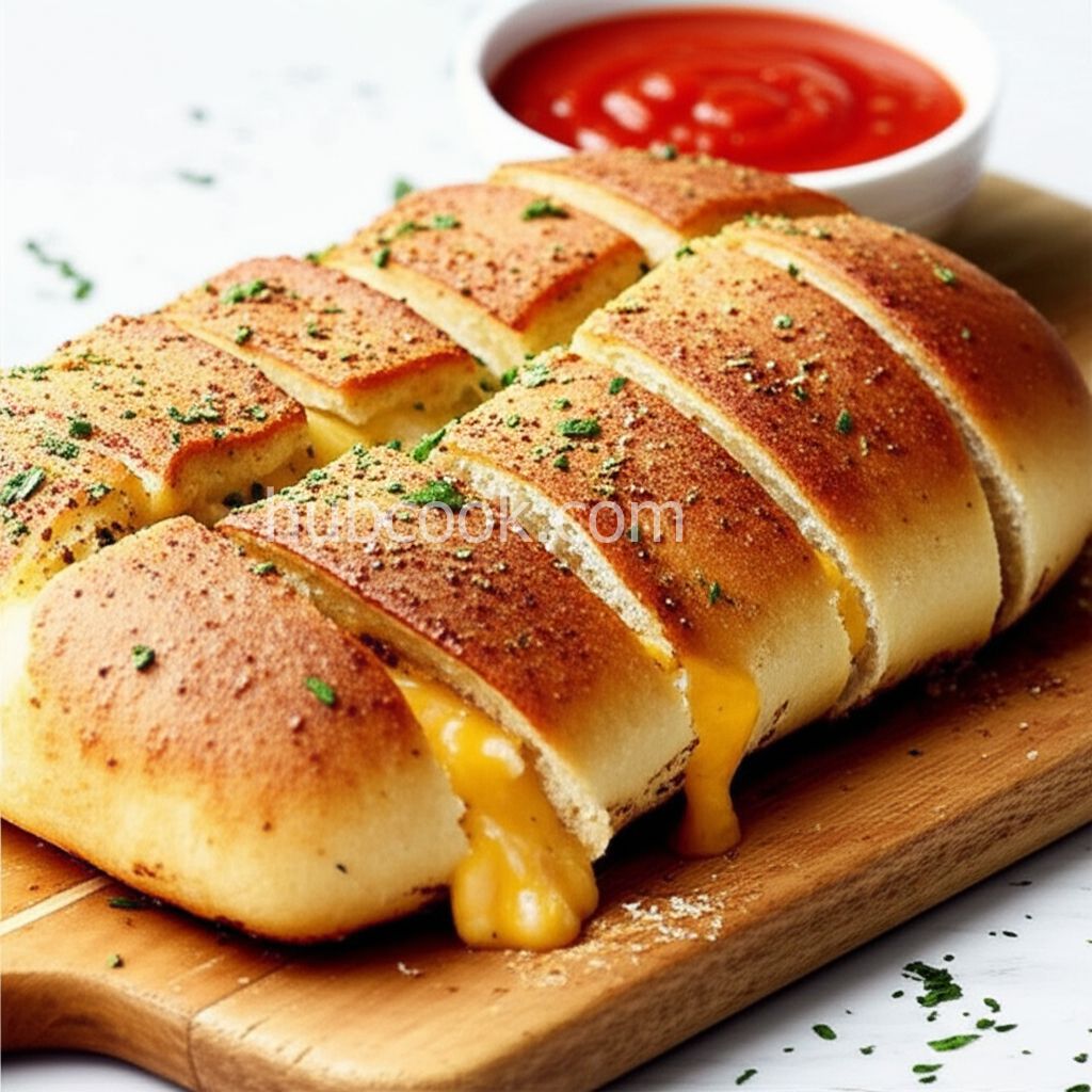 Easy, Breezy, Cheesy Stuffed Bread (Domino's Copycat Recipe)