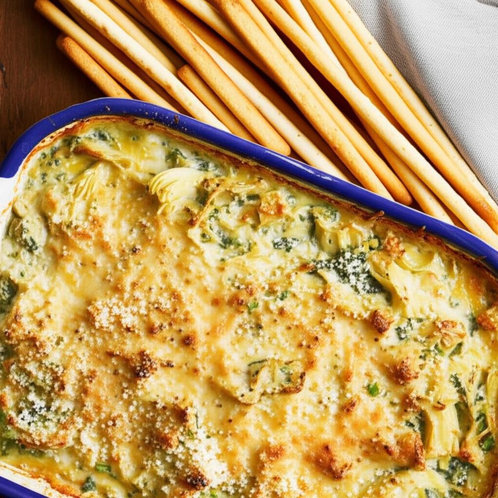 Florentine Artichoke Dip